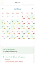 Feng Shui Fortune Calendar screenshot
