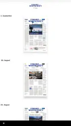 Finanz und Wirtschaft E-Paper screenshot