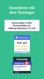 finanzen.net zero Aktien & ETF screenshot
