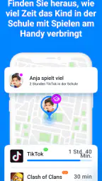 Find my kids: GPS tracking app screenshot