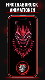 Fingerabdruck-Sperr-Animations screenshot