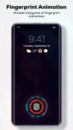 Fingerprint Live Animation App screenshot