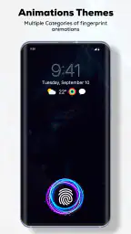 Fingerprint Live Animation App screenshot