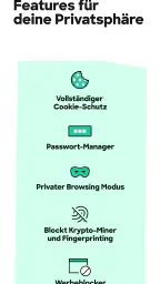Firefox: Privater Browser screenshot