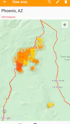 Fireguard: Waldbrand-Tracker screenshot