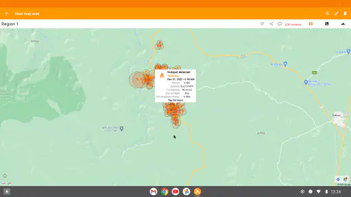 Fireguard: Waldbrand-Tracker screenshot