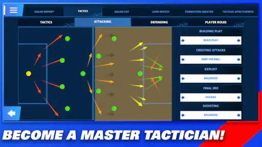 First Team Manager 2026 screenshot
