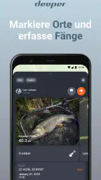 Fish Deeper - Fishing App screenshot
