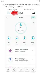 Fitbit Versa 2 App Guide screenshot