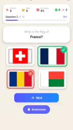 Flags of the World Quiz screenshot