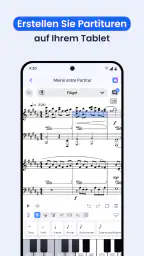 Flat: Noten- & Tab-Editor screenshot