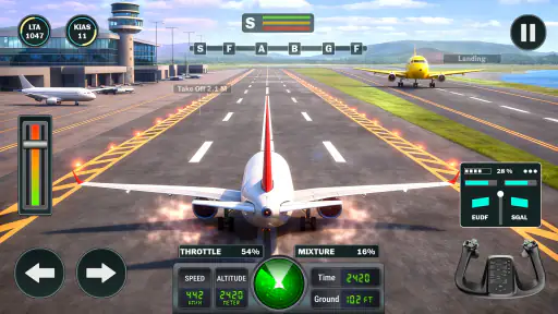 Flight Simulator Airplane Game screenshot