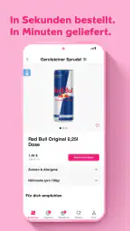 Flink: Lebensmittel in Minuten screenshot