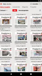 FNP Zeitung screenshot