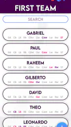 Football Lineup Manager screenshot