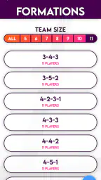 Football Lineup Manager screenshot