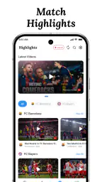 Football Live Score Highlights screenshot