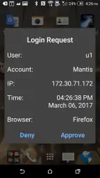 FortiToken Mobile screenshot