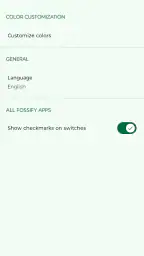 Fossify Thank You screenshot