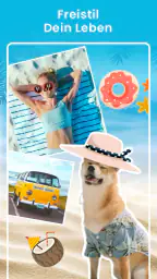 Fotocollagen:Bilder Bearbeiten screenshot