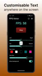 FPS Meter Real-time Display screenshot