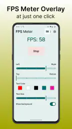 FPS Meter Real-time Display screenshot
