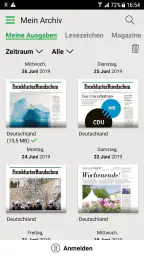 FR Digitale Zeitung screenshot