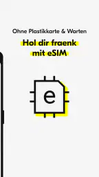 fraenk: Die Mobilfunk App screenshot