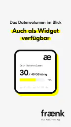 fraenk: Die Mobilfunk App screenshot