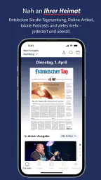 Fränkischer Tag E-Paper screenshot