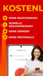 Planet Free VPN Kostenlos screenshot