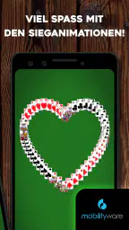 FreeCell Solitaire Kartenspiel screenshot