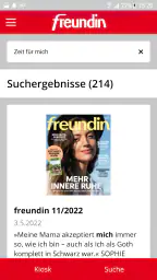 freundin Magazin DE screenshot