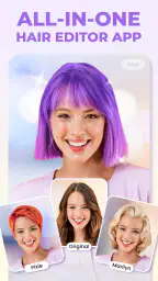 Frisur+ Frisuren App, Bart App screenshot