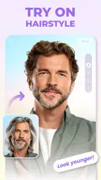 Frisur+ Frisuren App, Bart App screenshot