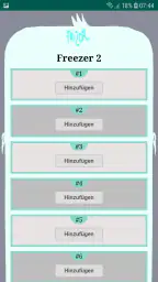 Frizor - Gefrierschrank-App screenshot