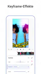 Funimate Videobearbeitung App screenshot