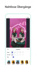 Funimate Videobearbeitung App screenshot