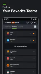 Futbol24 Fußball Livescore App screenshot