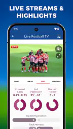 Fußball Live. Football TV App screenshot