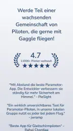 Gaggle: Gleitschirm & UL screenshot