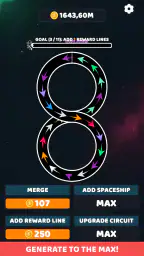 Galactic Merge Idle screenshot