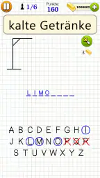 Galgenmännchen - Wortspiel screenshot