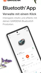 GARDENA Bluetooth® App screenshot
