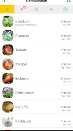 Gartenplaner fürs Gemüsebeet screenshot