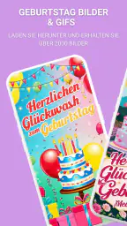 Geburtstag & Guten Morgen screenshot