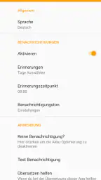 Geburtstage screenshot