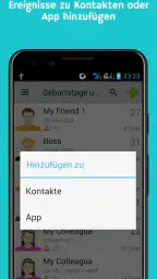 Geburtstage und Ereignisse screenshot
