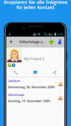 Geburtstage und Ereignisse screenshot