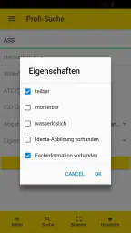Gelbe Liste Medikamente App screenshot